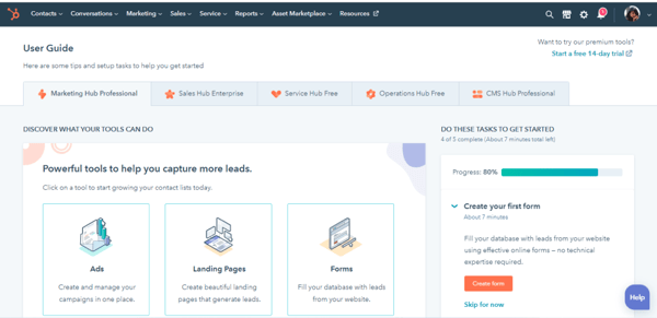 hubspot saas product development